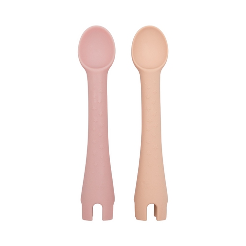 First Utensils Dusty Pink Apricot