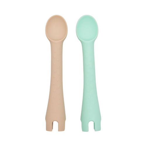 First Utensils Mint Caramel 